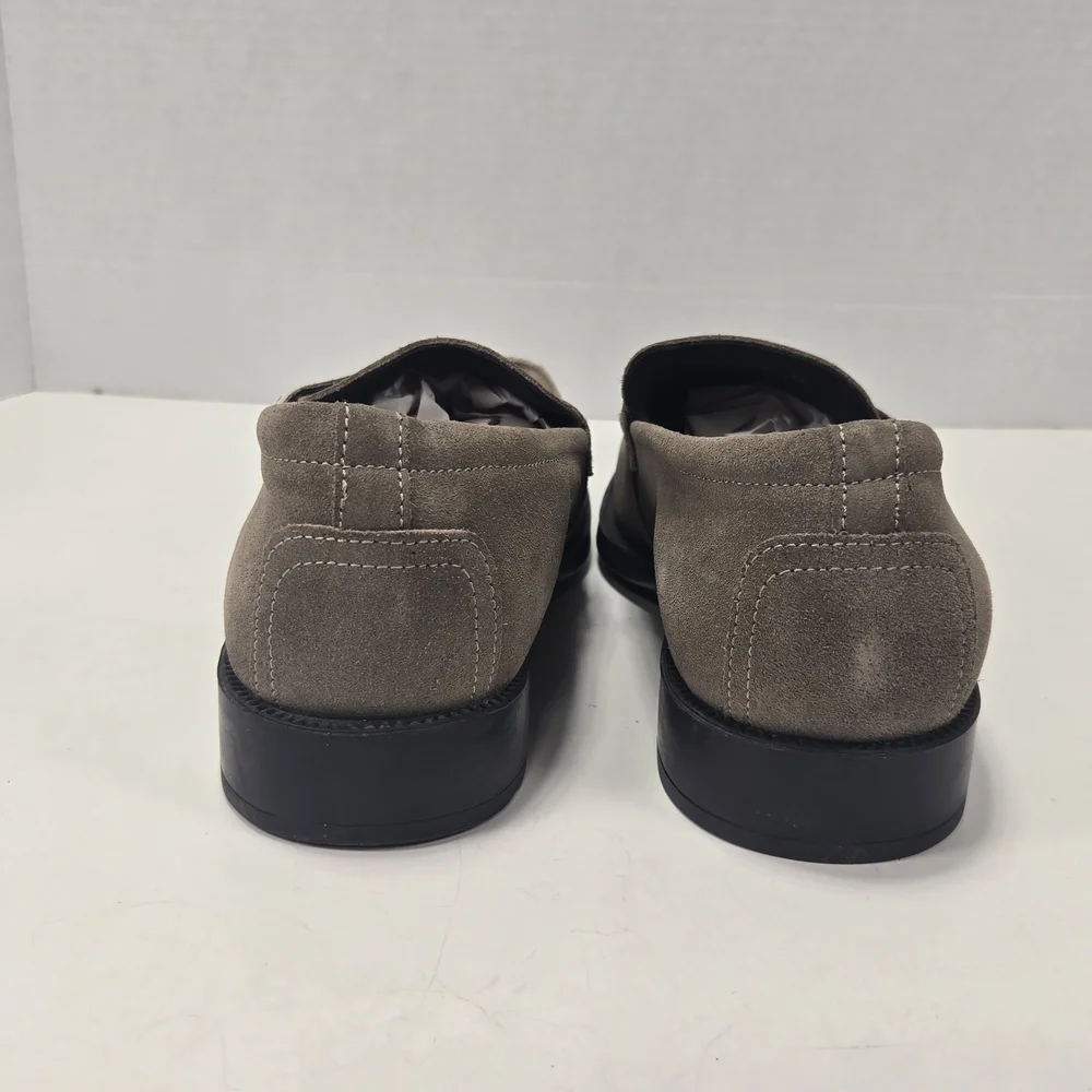 Soldoni Men's Suede Leather Loafers Made In Italy Men's Size EU 42 US 9.5-10